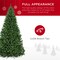 Best Choice Products Premium Spruce Artificial Christmas Tree w/ Easy Assembly, Metal Hinges & Foldable Base